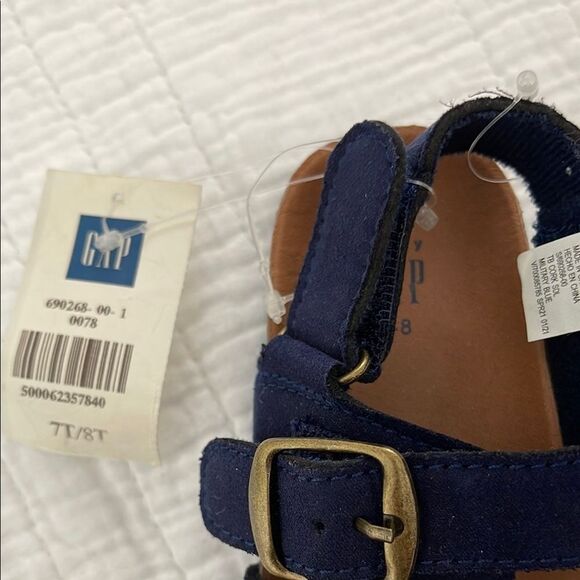 GAP Blue Sandals Double Strap Adjustable Buckles - Picture 2 of 5